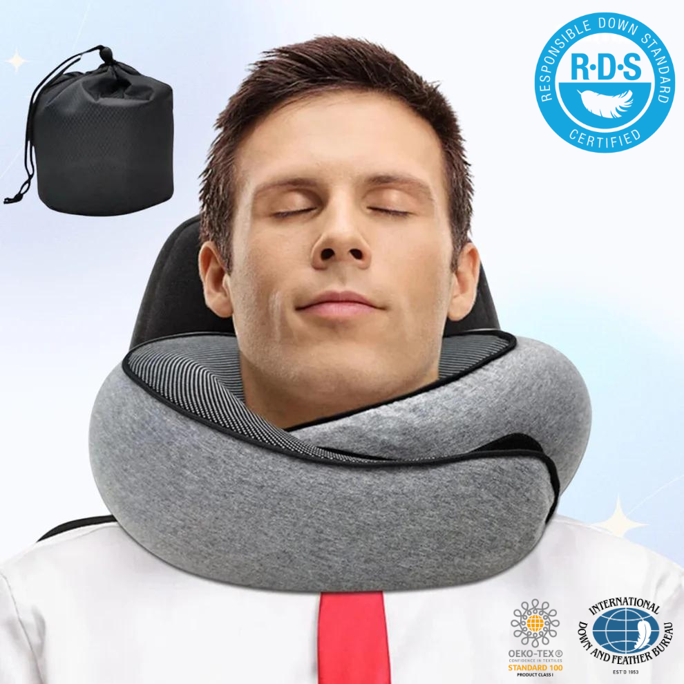 Sit&Zip® Memory Foam Travel Pillow