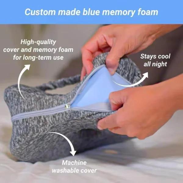 Sit&Zip® Memory Foam Leg Support Pillow